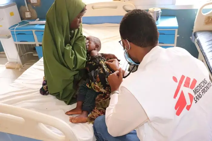 Malnutrition admissions are overwhelming Baidoa Hospital in Somalia