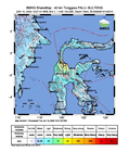 Indonesia: BMKG ShakeMap: 42 km Tenggara Palu-Sulteng (Jun 16, 2026 10:27:44 WIB, M:6.7, 1.04S 120.23E, Depth:10km, ID:20260616103010)
