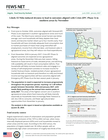 Angola Food Security Outlook June 2026 - January 2027: Likely El Niño-induced dryness to lead to outcomes aligned with Crisis (IPC Phase 3) in southern areas by November