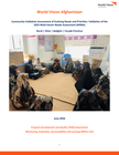 World Vision Afghanistan: Community Validation Assessment of Evolving Needs and Priorities: Validation of the 2025 Multi-Sector Needs Assessment (MSNA) - Herat | Ghor | Badghis | Faryab Province