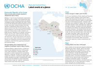 DR Congo: West and Central Africa: Latest Events at a glance (16–22 June 2026)