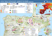 France, Spain and Portugal | Wildfires and UCPM response - DG ECHO Daily Map | 06/07/2026