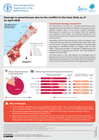 oPt: Damage to greenhouses due to the conflict in the Gaza Strip as of 24 April 2026