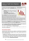 Attacks on Health Care in Myanmar: 24 June - 07 July 2026