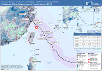 Philippines, China, Taiwan, Japan | Tropical cyclone BAVI - DG ECHO Daily Map | 13/07/2026