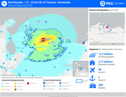 Earthquake - 7.5 - 23 km SE of Yumare, Venezuela (24 June 2026 23:29 UTC)