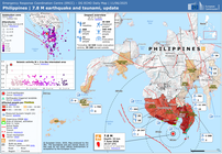Philippines | 7.8 M earthquake and tsunami, update - DG ECHO Daily Map | 11/06/2026