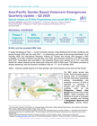 World: Asia-Pacific Gender Based Violence in Emergencies Update – Q2 2026 (Special Release for El Niño)