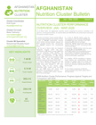 AFGHANISTAN Nutrition Cluster Bulletin, Jan-Mar 2026