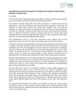 Syria NGO Forum calls for the protection of civilians and cessation of Israeli military activities in southern Syria