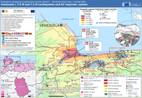Venezuela | 7.5 M and 7.2 M earthquakes and EU response, update - DG ECHO Daily Map | 26/06/2026
