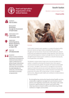 South Sudan: Resilient Livestock Sector Project - Project profile